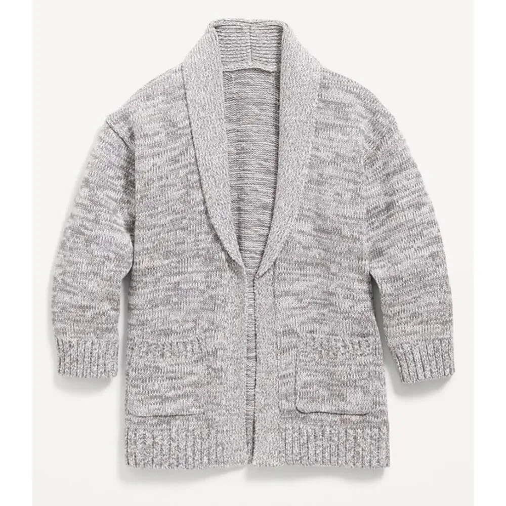 Old Navy Open Front Grey Marled Cardigan Toddler‎ Girl Size 3T New with Tags- S9